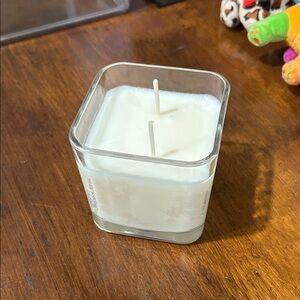 Green Tea Scented Candle in Glass Holder - 2 Wicks
